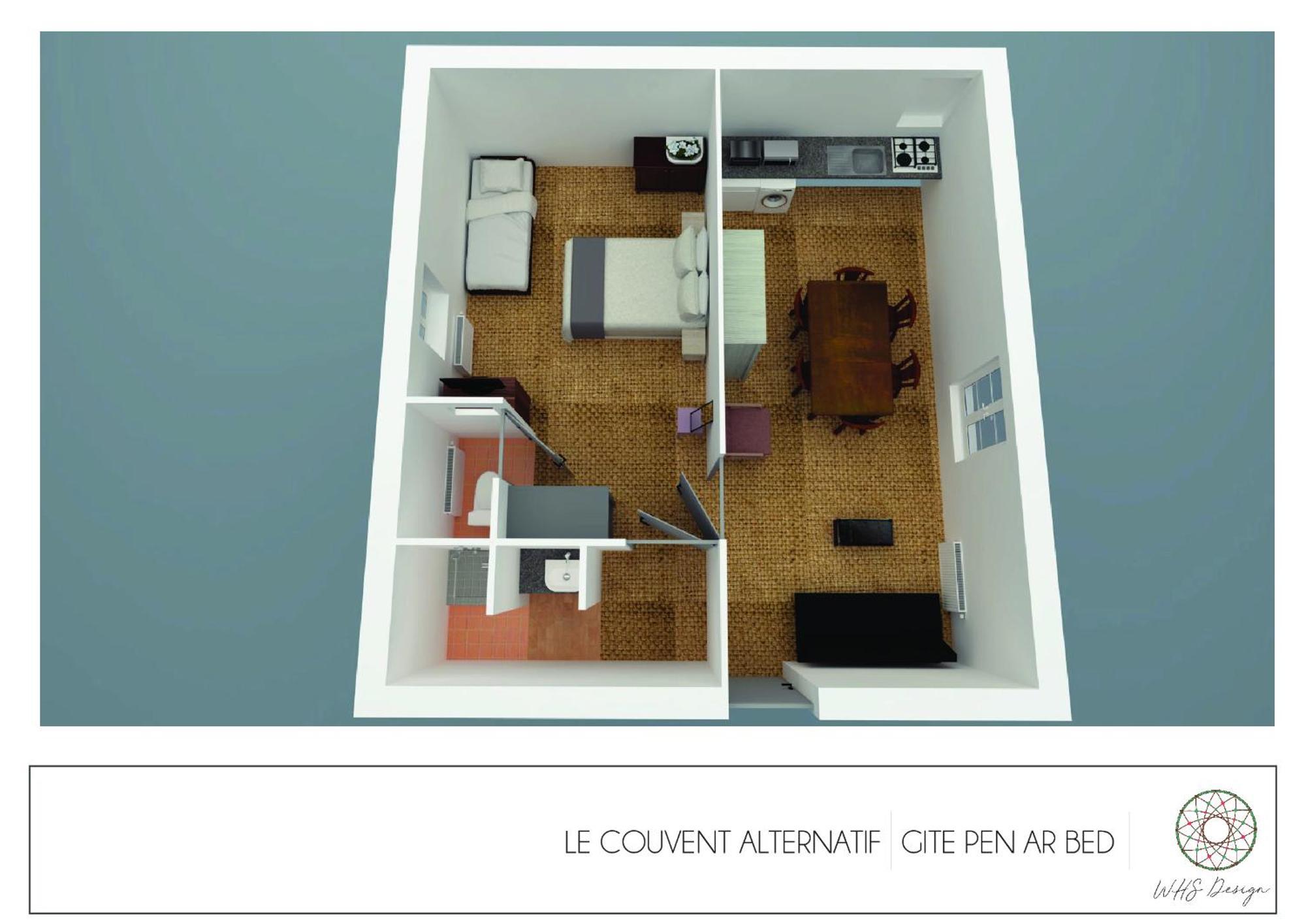 Les Gites Du Couvent Alternatif Camlez Rom bilde